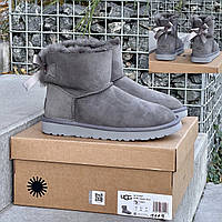 Ugg Bailey Bow Boot Grey 36