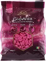 Горячий плёночный воск в гранулах Italwax Glowax Cherry Pink - Розовая Вишня (для лица), 100г