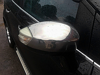 Накладки на зеркала Carmos на Ford Kuga 2008-2013 Хром зеркал Форд Куга нерж 2шт