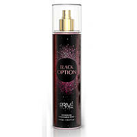 Ароматизированная вода BLACK OPTION 250 ml. (BODY MIST) Prive Parfum (100% ORIGINAL)