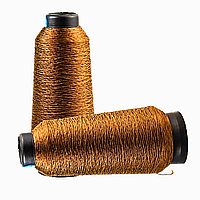 Капронова взуттєва нитка 0.6мм  tex №187 коричнева 450 гр (великий конус) 2000 м