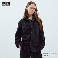 Джинсовая куртка UNIQLO на пуговицах оригинал