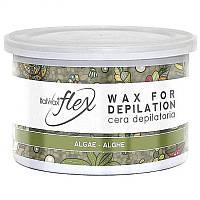 Теплый воск в банке Italwax FLEX - Водоросли, 400г