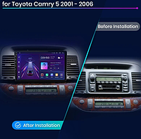 Junsun 4G Android магнитола для Toyota Camry 5 2001-2006