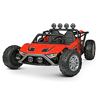 Детский электромобиль Джип Bambi Racer JS3168EBLR-3 (24V) Красный Dobuy Дитячий електромобіль Джип Bambi Racer