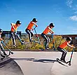 Трюковий самокат Go TRAX ST PRO 200 голубий з оранжевим, фото 8