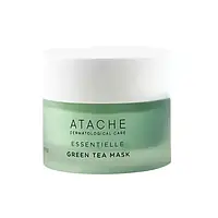 Розпив ВІДНОВЛЮЮЧА ЗАСПОКІЙЛИВА МАСКА З ЕКСТРАКТОМ ЗЕЛЕНОГО ЧАЮ ATACHE GREEN TEA MASK 50мл ( розпив)