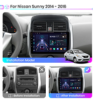 Junsun 4G Android магнітолу для Nissan Sunny 2014-2016