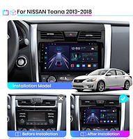 Junsun 4G Android магнітолу для Nissan Teana NISSAN J31 2004-2007 Teana J33 2013 2014 2015 2016 — 2019 wifi