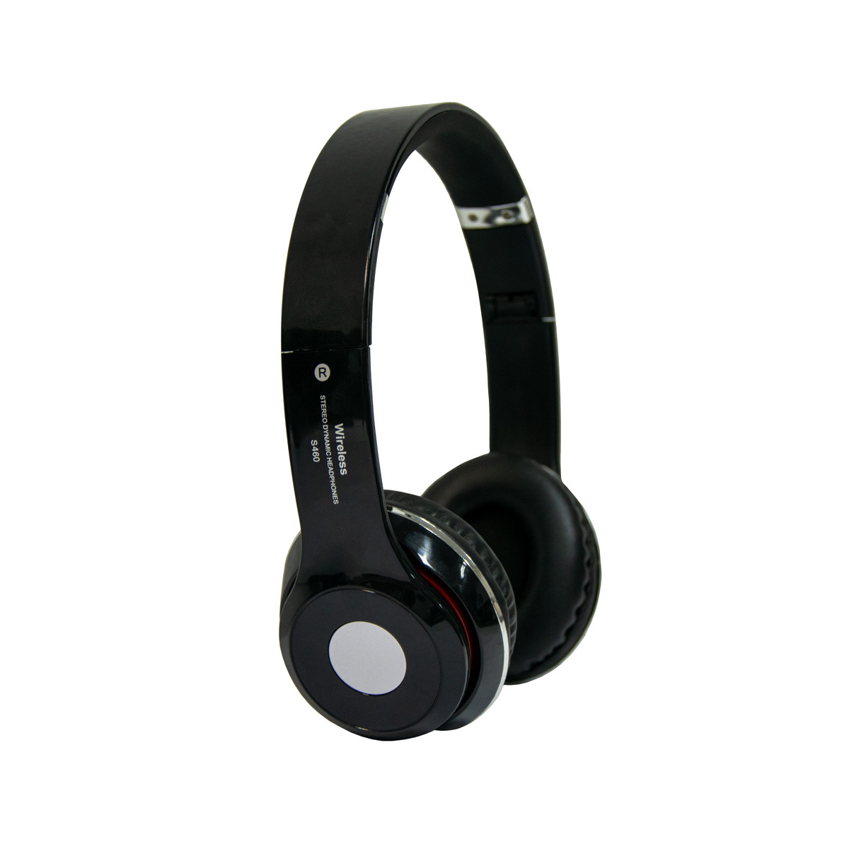 Навушники бездротові блютуз чорні накладні навушники з мікрофоном MDR S460