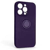 Чохол для мобільного телефона Armorstandart Icon Ring Apple iPhone 14 Pro Dark Purple (ARM68712)