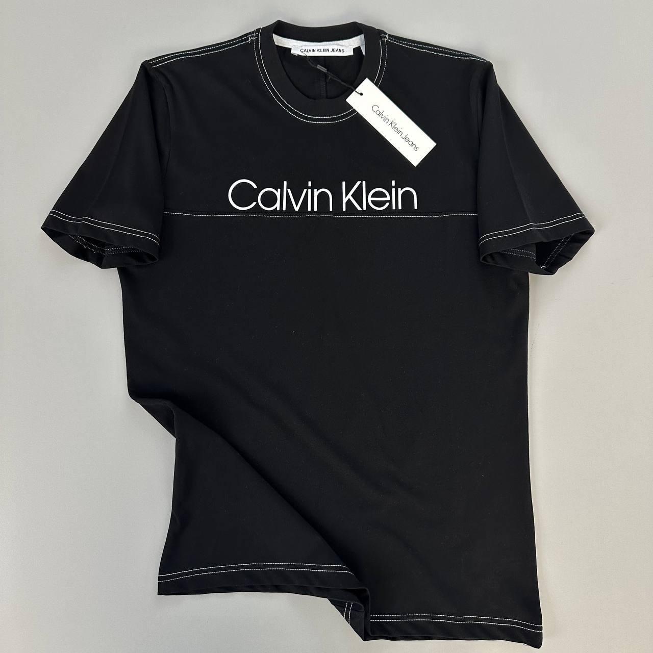 Чоловіча футболка Calvin Klein CK7374 чорна