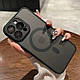 Чохол силіконовий для Iphone 12 MagSafe чорний, фото 3