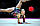 М'яч гімнастичний TA sports, ПВХ, з глітером (з блискітками), d = 14-16 см, різні кольори., фото 10