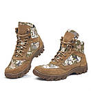 Тактичні черевики демісезонні черевики військові піксель тактичні піксель армійські черевики, фото 3