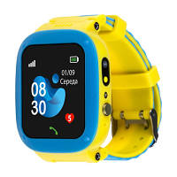 Смарт-часы Amigo GO004 GLORY Splashproof Camera+LED Blue-Yellow (GO004 Splashproof Camera+LED Blue-Yellow)