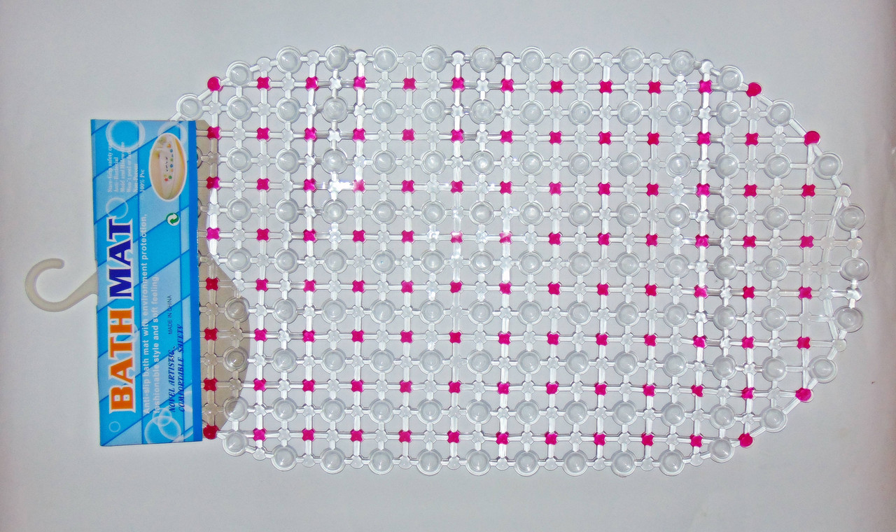 Антиковзний килимок у ванну 65х35 см "крапка"