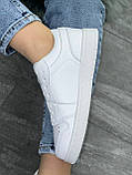 Кросівки білі жіночі екошкіряні 36, фото 3
