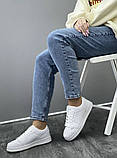Кросівки білі жіночі екошкіряні 36, фото 6
