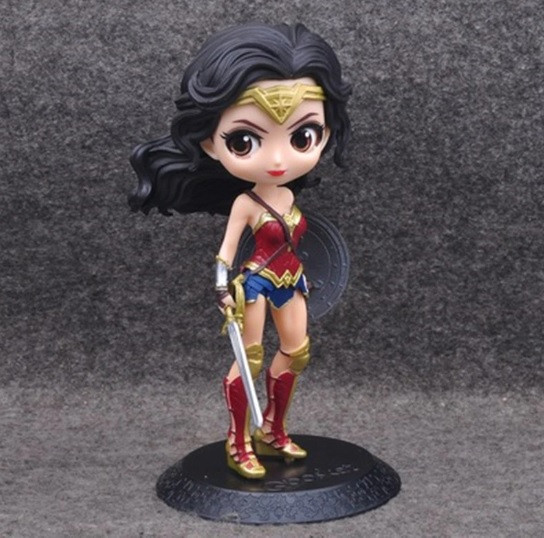 Оригінальні статуетки Wonder Woman у стилі аніме персонажа, Фігурки Чудо-жінки, Аніме.