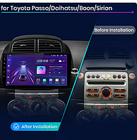 Junsun 4G Android магнитола для Subaru SUBARU Justy TOYOTA Passo DAIHATSU Boon Sirion