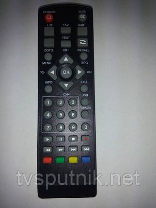 Пульт для тюнера Grunhelm GT2HD-030 (DVB-T2), фото 3