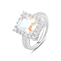 Серебряное кольцо SilverBreeze с мистик топазом 4.15ct (2124153) 18 MP, код: 8025796