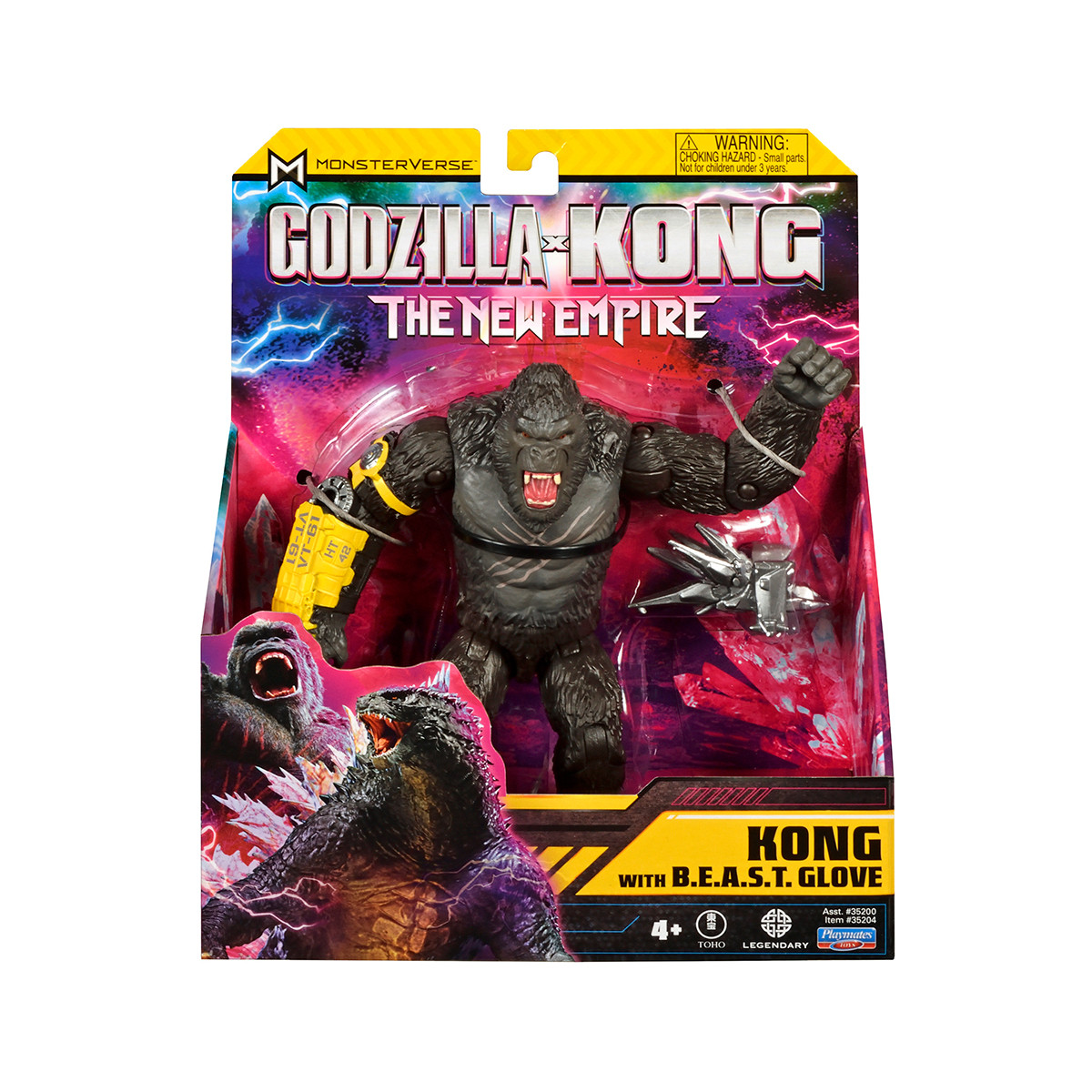 Игровая Фигурка Godzilla x Kong Конг со стальной лапой 35204 - фото 1 - id-p2096370576