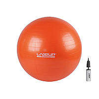 Фітбол (насос в комплекті) LiveUp ANTI-BURST BALL (LS3222-65o)