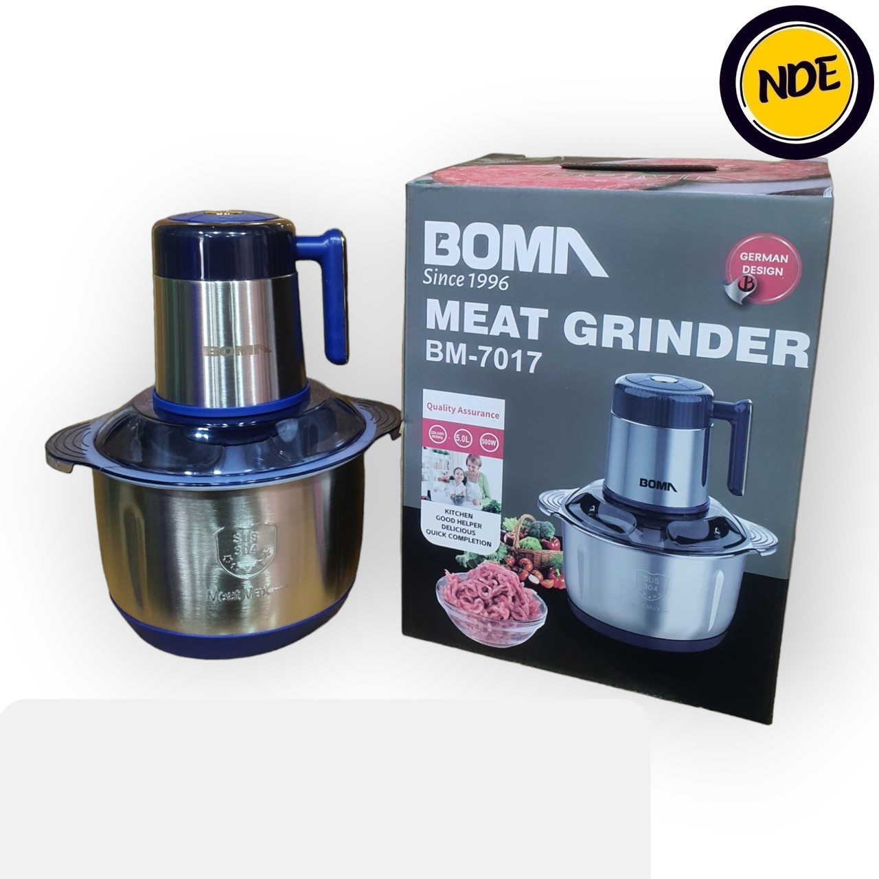 Блендер BOMA Meat Grinder BM-7008 металева чаша 3л. Лучшая цена