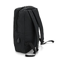 Рюкзак для ноутбука T2 15.6", материал нейлон, выход под USB-кабель, черный, Q50 b