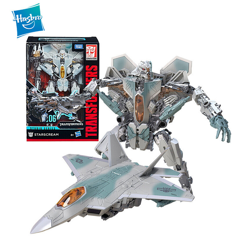 Трансформер Вояжер Старскрім. Hasbro Transformers Voyager Starscream. Екшн-фігурка трансформер-літак 18см