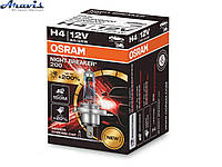 Галогенная лампа H4 12V 60/55W+30% Super Osram 64193 SUP красная уп