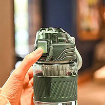 Спортивна пляшка для води POWER 720 мл — зелений, фото 2