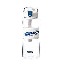Спортивна пляшка для води SPORT 600 мл — білий