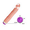 Реалістичний вібратор - Vibrator, PVC Material, Flesh, фото 7
