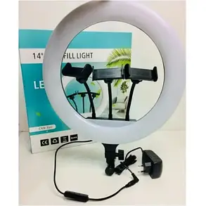 Кільцева Led-лампа 3 різновиди світіння CXB 360 36cm, фото 1