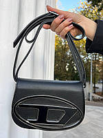 Жіноча сумка з екошкіри Diesel молодіжна, брендова сумка через плече