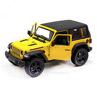 Машинка KINSMART "Jeep Wrangler" (желтый) [tsi118597-TCI]