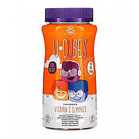 Витамин С (Children's Vitamin C U-Cubes) 90 жевательных конфет со вкусом апельсина и клубники SOL-59598