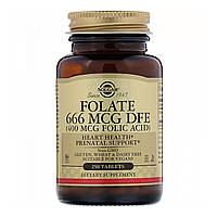 Фолиевая кислота (Folic acid) 400 мкг 250 таблеток SOL-01081