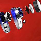 Міні бритва з вбудованим акумулятором для щетини, Електробритва роторна бездротова дорожня, Електробритва роторна бездротова, фото 2