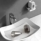 Тримач для зубної щітки 2 чашки TOOTHBRUSH HOLDER XL-717, Органайзер у ванну, фото 3