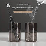 Тримач для зубної щітки 2 чашки TOOTHBRUSH HOLDER XL-717, Органайзер у ванну, фото 7