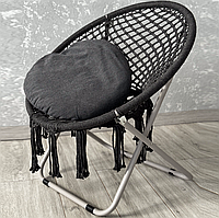 Раскладное кресло-гамак GRAZIA Графитовый