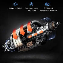 Пістолет для масажу м'язів FASCIAL GUN KH-320 BR00065 червоний, Високошвидкісний масажер, фото 5