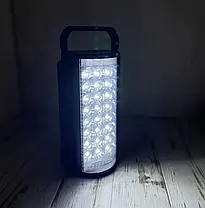 Ручний Переносний Ліхтар Almina з Повербанком 3000 mAh 24 Світлодіода, Світильник з Акумулятором, фото 3