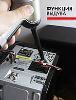 Пилосос портативний міні Multifunction Vacuum Cleaner JB-107, Акумуляторний міні пилосос автомобільний, фото 6