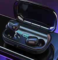 Бездротові Сенсорні Навушники-Затички AirPlus Pro T11, Blueotooth Гарнітура Вакуумна бездротова, фото 4