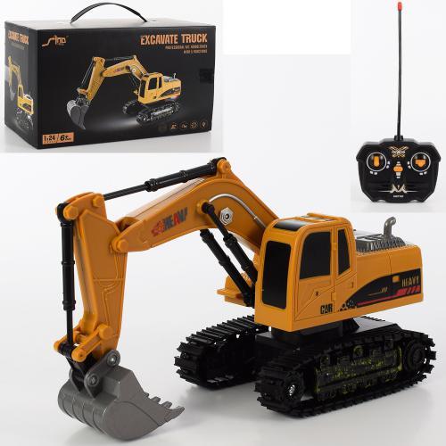 KMQH25-01D Екскаватор на керуванні 26 см, 2, 4G, акумулятор, USB-зарядне, світло, рухомі деталі, у коробці